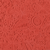 Текстурный лист Cernit "Цветы", каучук, 9х9 см купить в интернет-магазине ФлориАрт