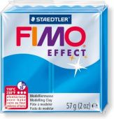 Полупрозрачная полимерная глина FIMO Effect Translucent 374 (полупрозрачный синий) 57 гр купить в интернет-магазине ФлориАрт