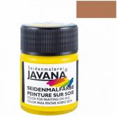 Растекающаяся краска по шелку Javana, коричневая светлая (8111), 50 мл. купить в интернет-магазине ФлориАрт