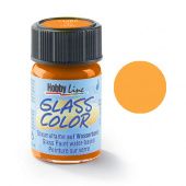 Краска по стеклу Hobby Line Glass Color, оранжевая (160°C, 20 мл) купить в интернет-магазине ФлориАрт
