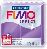 Полупрозрачная полимерная глина FIMO Effect Translucent 604 (полупрозрачный фиолетовый) 57 гр купить в интернет-магазине ФлориАрт