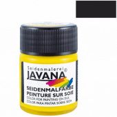 Растекающаяся краска по шелку Javana, черная (8108), 50 мл. купить в интернет-магазине ФлориАрт