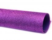 Глиттерный фоам ЭВА 20х30 см, 2 мм цв. темно-фиолетовый купить в интернет-магазине ФлориАрт