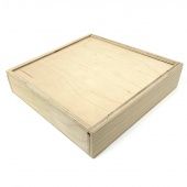 Коробка-пенал, 21х21х4.5 см купить в интернет-магазине ФлориАрт