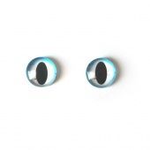 Глазки стеклянные, цвет 003, 10 мм (2 шт.) купить в интернет-магазине ФлориАрт