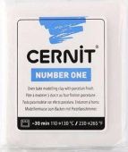 Полимерная глина Cernit Number One 010 (белый полупрозрачный) 56 г. купить в интернет-магазине ФлориАрт