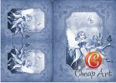 Декупажная карта Порхающая фея (А3, 40-45 гр/м2, CheapArt) купить в интернет-магазине ФлориАрт