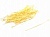 Пин-петелька, цвет желтое золото, 50 мм (уп. 50 шт.) купить в интернет-магазине ФлориАрт
