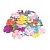 Пайетки-"цветочки", цвет перламутр ассорти, диаметр 20 мм  купить в интернет-магазине ФлориАрт