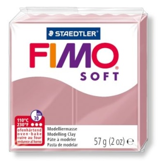 Полимерная глина FIMO Soft 20 (античная роза) 57 гр купить в интернет-магазине ФлориАрт