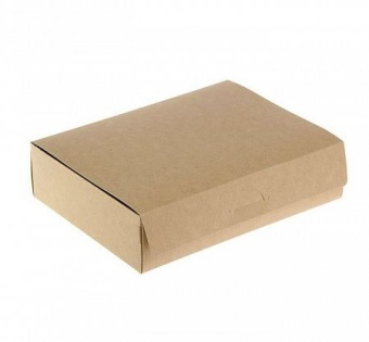 Крафт коробка из картона, 16,5х11,5х4,5 см купить в интернет-магазине ФлориАрт