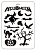Трафарет прямоугольный "Halloween ТТР-01", 22х31 см ("Дизайн Трафарет") купить в интернет-магазине ФлориАрт