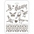 Трафарет прямоугольный "Птицы, РМ-23", 22х31 см ("Дизайн Трафарет") купить в интернет-магазине ФлориАрт