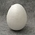 Яйцо из пенопласта, длина 12 см купить в интернет-магазине ФлориАрт