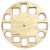 Основа для часов Циферблат с окошечками, диаметр 26 см купить в интернет-магазине ФлориАрт