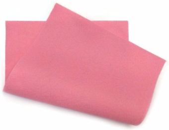 Фетр мягкий розовый 1 мм, 20х30 см купить в интернет-магазине ФлориАрт