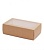 Крафт коробка из картона с прозрачным окошком, 18х11х5,5 см купить в интернет-магазине ФлориАрт