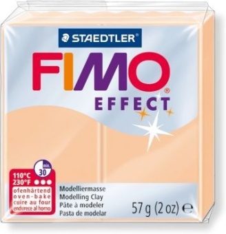 Полимерная глина FIMO Effect 405 (персиковая) 57 гр купить в интернет-магазине ФлориАрт