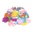Пайетки-"цветочки", цвет перламутр ассорти, диаметр 20 мм  купить в интернет-магазине ФлориАрт