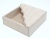 Салфетница квадратная с фрезерной обработкой, 15х15х5 см купить в интернет-магазине ФлориАрт