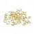 Соединительные колечки, диаметр 6 мм, цвет желтое золото (уп. 50 шт.) купить в интернет-магазине ФлориАрт