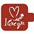 Трафарет "I love you, М9Ам-32", 9х9 см ("Дизайн Трафарет") купить в интернет-магазине ФлориАрт