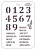 Трафарет прямоугольный "Для вечного календаря, ТМ-47", 22х31 см ("Дизайн Трафарет") купить в интернет-магазине ФлориАрт