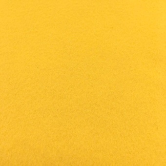 Фетр мягкий тёмный жёлтый 20х30 см, 1 мм, полиэстер купить в интернет-магазине ФлориАрт