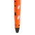 3D-ручка SPIDER PEN, ABS, (оранжевая) +трафарет и 6 цветов пластика купить в интернет-магазине ФлориАрт